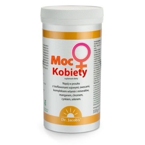 Dr. Jacob's Moc Kobiety – suplement diety wspierający energię i witalność kobiet, 333 g
