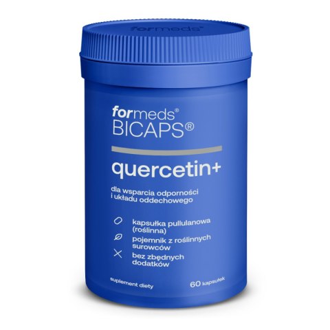 ForMeds Bicaps Quercetin+ (Kwercetyna) 60 kapsułek ForMeds Bicaps Quercetin+ (Kwercetyna) 60 kapsułek