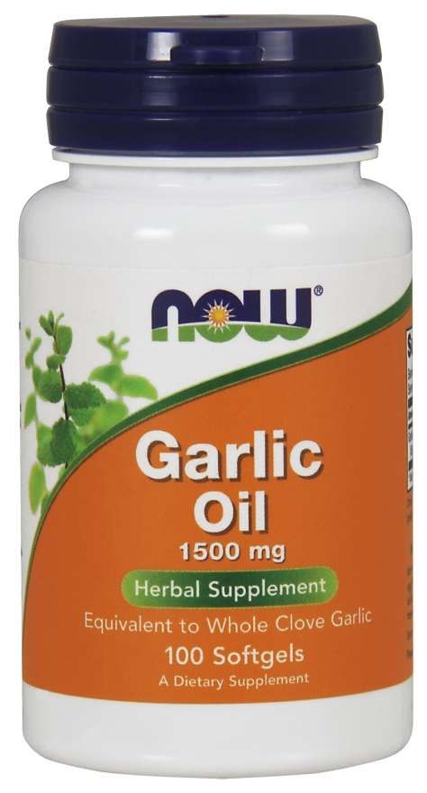 Now Foods Garlic Oil 1500mg (bezwonny olej z czosnku) 100 miękkich kapsułek Now Foods Garlic Oil 1500mg (bezwonny olej z czosnku) 100 miękkich kapsułek