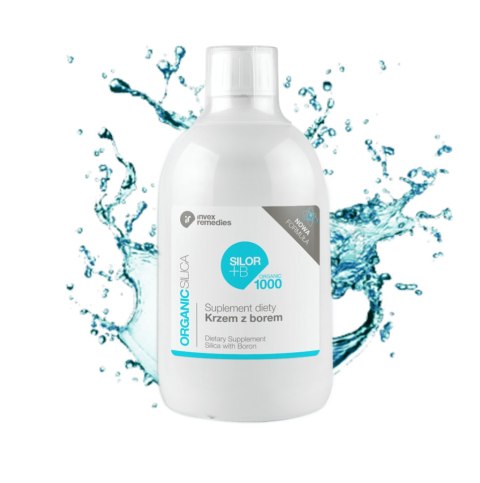 Invex Remedies Silor + B Krzem organiczny z borem 500 ml Invex Remedies Silor + B Krzem organiczny z borem 500 ml