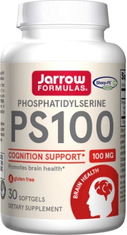 Jarrow Formulas PS100 (Fosfatydyloseryna) 100 mg 30 kapsułek Jarrow Formulas PS100 (Fosfatydyloseryna) 100 mg 30 kapsułek