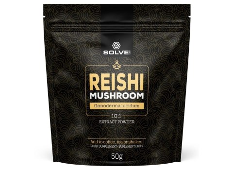 SolveLabs Reishi (Ganoderma Lucidum) 10:1 50g w proszku SolveLabs Reishi (Ganoderma Lucidum) 10:1 50g w proszku