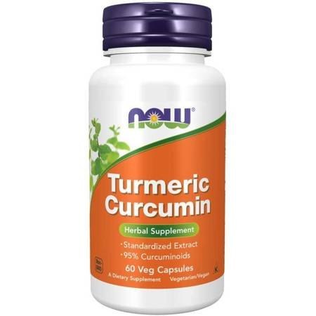 Now Foods Curcumin Turmeric 60 kapsułek Now Foods Curcumin Turmeric 60 kapsułek
