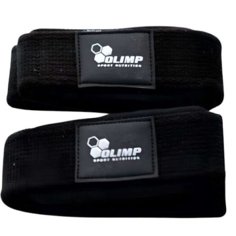 Olimp Lifting Wraps Paski do podnoszenia ciężarów Black Olimp Lifting Wraps Paski do podnoszenia ciężarów Black