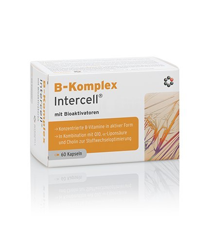Mito-Pharma B-Komplex Intercell – suplement diety z witaminami z grupy B na wsparcie układu nerwowego,