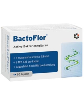 Mito-Pharma BactoFlor – probiotyk na jelita, 90 kapsułek