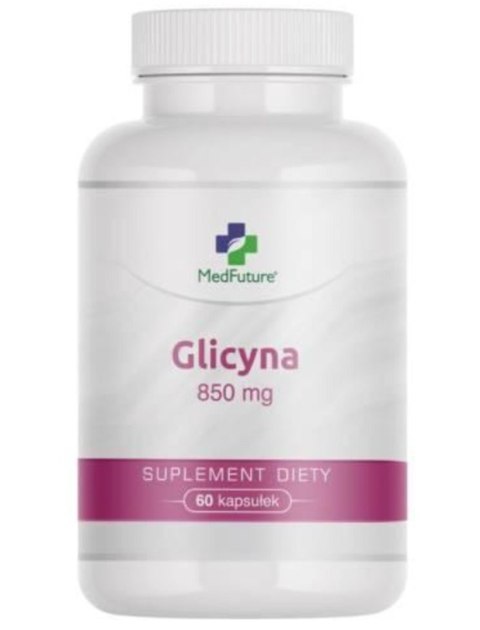 MedFuture Glicyna 850 mg 60 kapsułek MedFuture Glicyna 850 mg 60 kapsułek