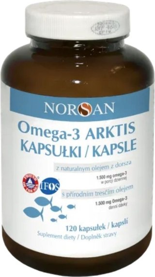 Norsan Omega-3 Arktis Kapsułki 120 kapsułek