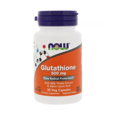 Now Foods Glutation 500 mg, Ostropest 100 mg, ALA 50 mg 30 kapsułek Now Foods Glutation 500 mg, Ostropest 100 mg, ALA 50 mg 30 kapsułek