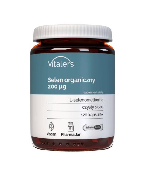 Vitaler's Selen organiczny 200 µg 120 kapsułek Vitaler's Selen organiczny 200 µg 120 kapsułek
