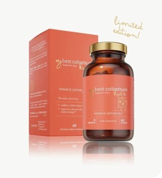 MyBestPharm MyBestColostrum Kids 60 pastylek o smaku truskawkowym