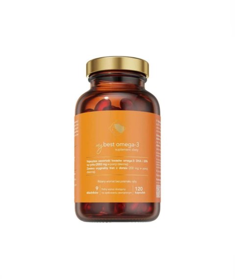 MyBestPharm MyBestOmega-3 120 kapsułek MyBestPharm MyBestOmega-3 120 kapsułek