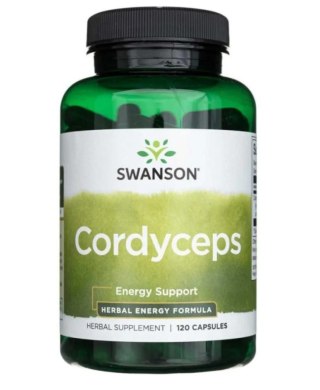Swanson Cordyceps 600 mg 120 kapsułek